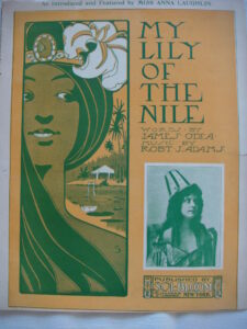 My Lily of the Nile Wizard of Oz Sheet Music