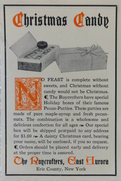 Roycroft Christmas Candy Ad