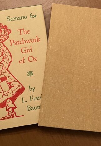 Pamami Press Patchwork Girl of Oz Book Scenario L Frank Baum Slipcase