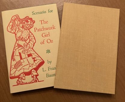 Pamami Press Patchwork Girl of Oz Book Scenario L Frank Baum Slipcase