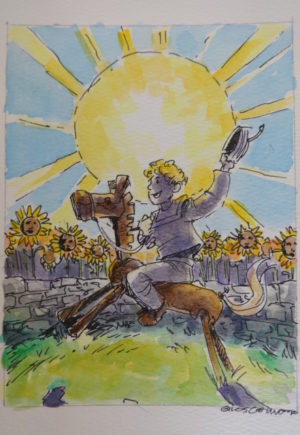 Shadow of Oz Tarot Original Wizard of Oz Art