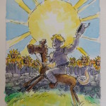 Tarot of Oz Original Art Wizard of Oz Tarot Card Deck Original Art