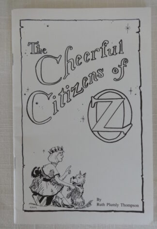 Cheerful Citizens of Oz Book Ruth Plumly Thompson