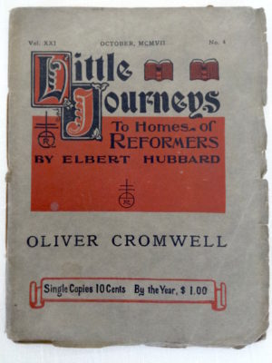 Little Journey Oliver Cromwell W W Denslow Roycroft Book