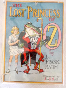 lost princess of oz book dust jacket Wizard of Oz reilly and lee