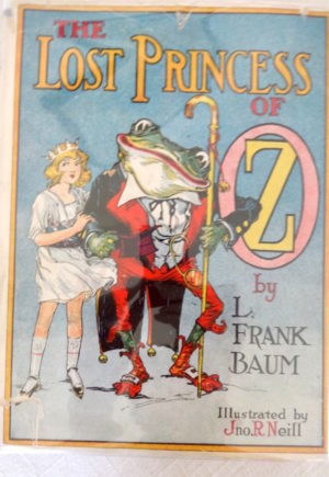lost princess of oz book dust jacket Wizard of Oz reilly and lee