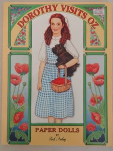 Wizard of oz paper dolls dorothy