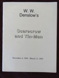 W W Denslow's Scarecrow and Tinman Comic
