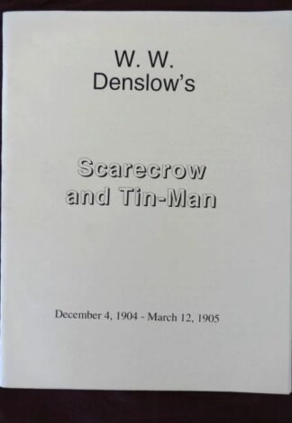 W W Denslow's Scarecrow and Tinman Comic