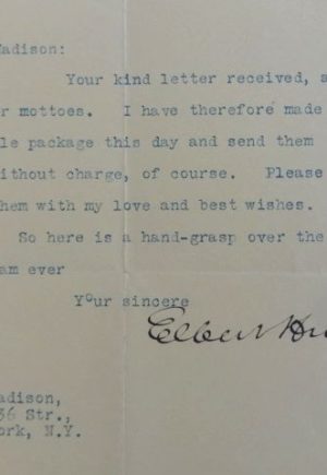 1907 Roycroft Letterhead Elbert Hubbard Letter