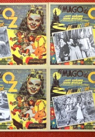 Il Mago de Oz Lobby Cards 1939 Movie