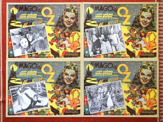 Il Mago de Oz Lobby Cards 1939 Movie