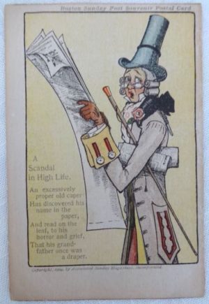 Scandal in High Life Postcard John R Neill
