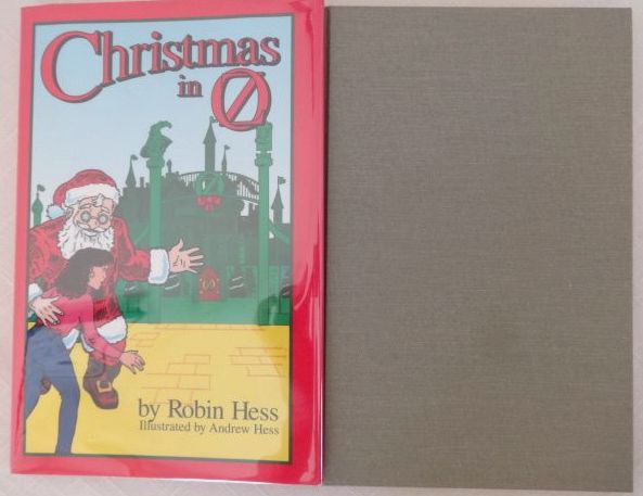 Christmas in Oz Book Wizard of Oz Hess Signed