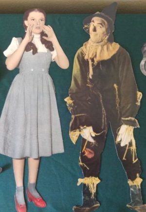 1991 wizard of Oz Paper Cutouts