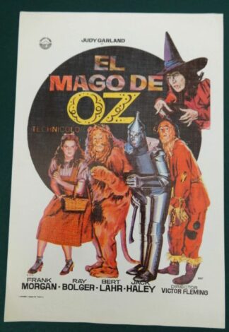 El Mago de Oz wizard of oz movie poster