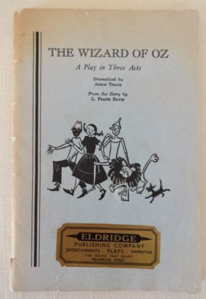 Wizard of oz play 1957