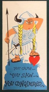 Dick Martin Viking Card