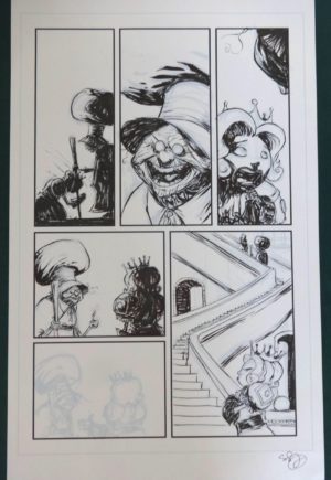 SKottie Young Marvel Original Art Oz Shanower