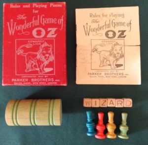 Wizard of Oz Game wonderful game of oz parker brothers
