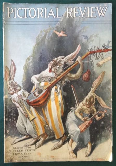 john r neill pictorial Review 1916 rabbits
