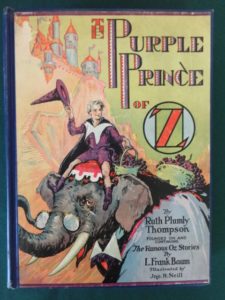 purple prince of oz book 1st edition 1932