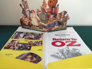 Return to Oz Press Kit 1985 Disney Movie Ads