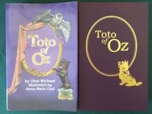Toto of Oz book signed wickwar