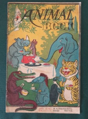 Animal Book w w Denslow picture book wizard of oz big circus book