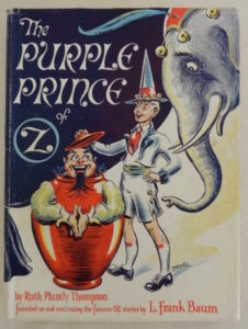 purple prince of oz book dick martin dust jacket wizard of oz