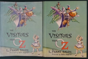 Visitors from oz book dick martin 1960 dust jacket
