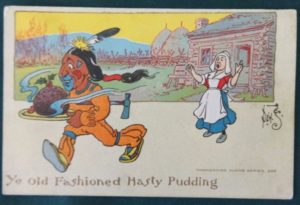 Denslow Indian Postcard Thanksgiving