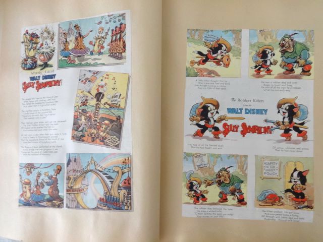 Sale: 1930s Comic Album Disney Silly Symphonies, Peculiar Penguins