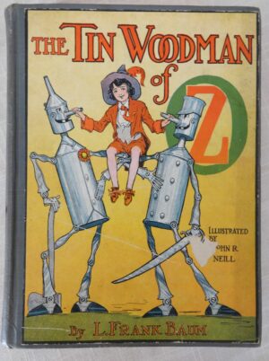 Tin Woodman of oz book 12 Color Plates baum book