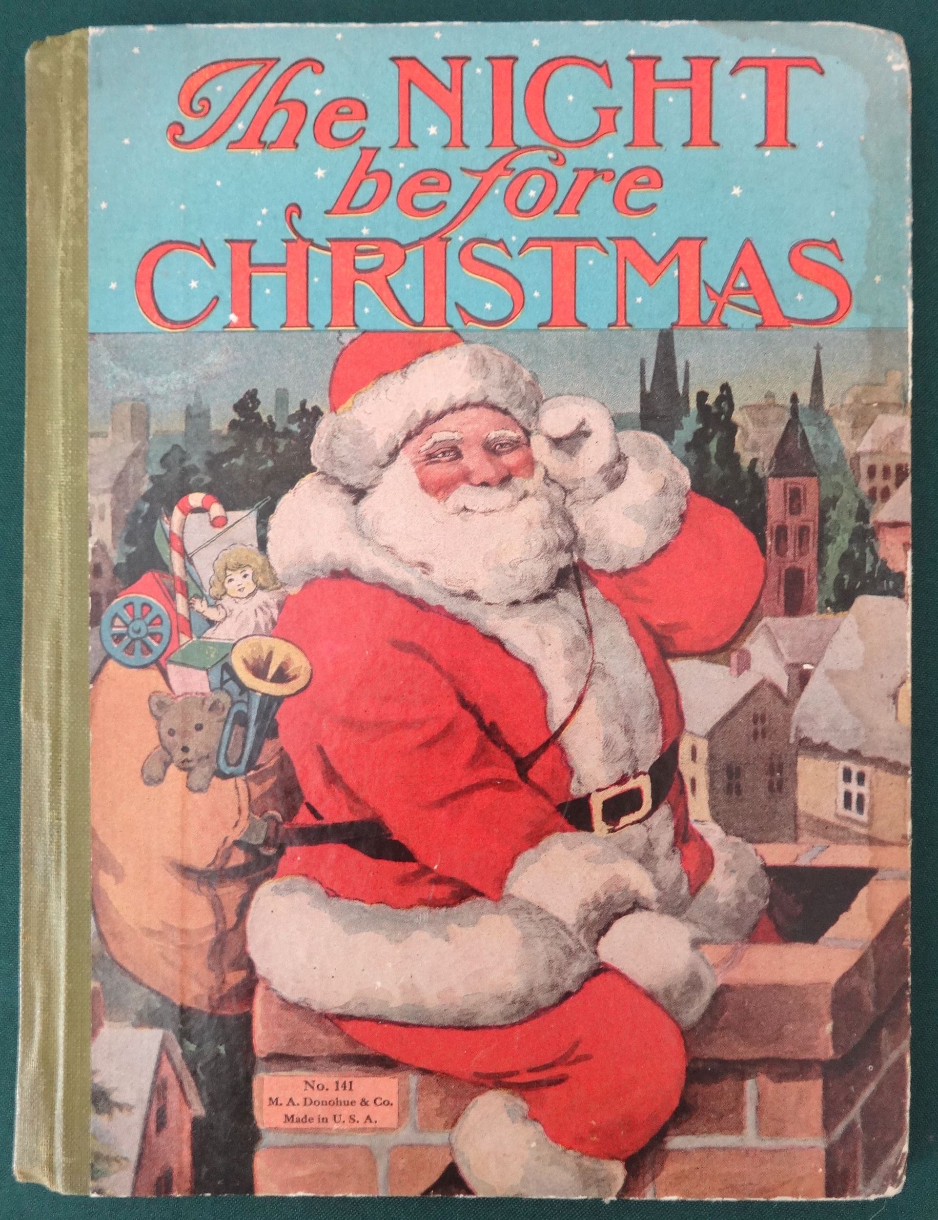Vintage 1978 Danmar The Night Before Christmas Giant Coloring Book – Time  Warp, LLC