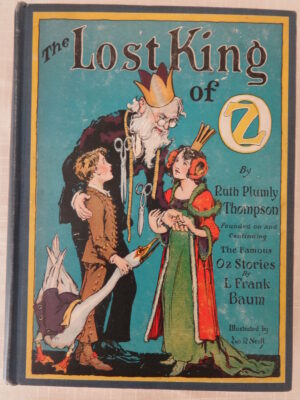 Lost King of Oz book 1st edition ruth plumly thompson book