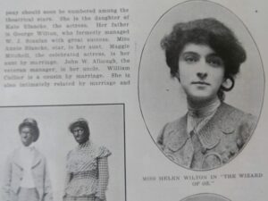 wizard of oz stageplay article helen wilton 1902 1903 l frank baum