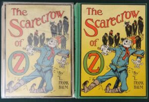 Scarecrow of Oz book 12 color plates dust jacket
