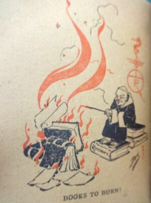 Philistine Denslow Books to Burn 1897 1898 Roycroft