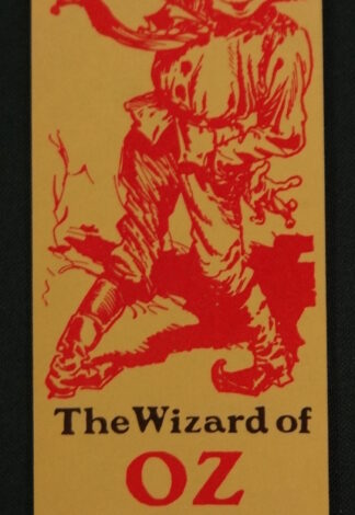 Reilly& Lee Wizard of Oz Book Bookmark