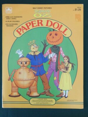 Return to Oz Paper doll book 1985
