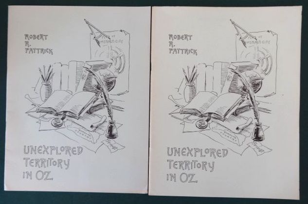 Unexplored Territory in Oz Book 1975 Pattrick magic in oz books in oz