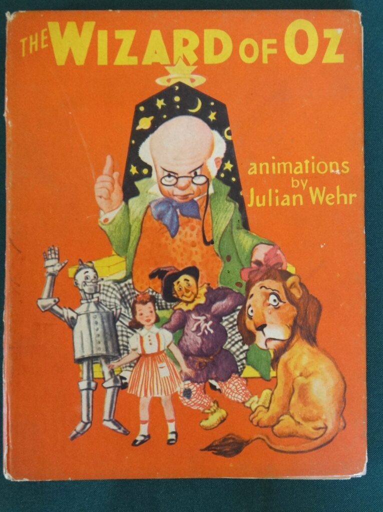 julian wehr wizard of oz animated book
