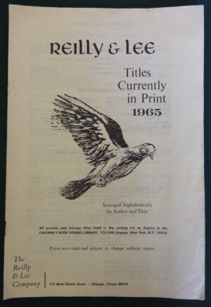 reilly & lee 1965 book catalog wizard of oz