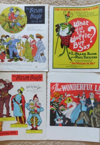 Baum Bugle Wizard of Oz magazine proof covers
