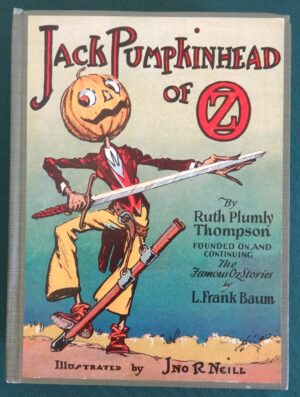 Jack Pumpkinhead of Oz 1st edition wizard of oz book