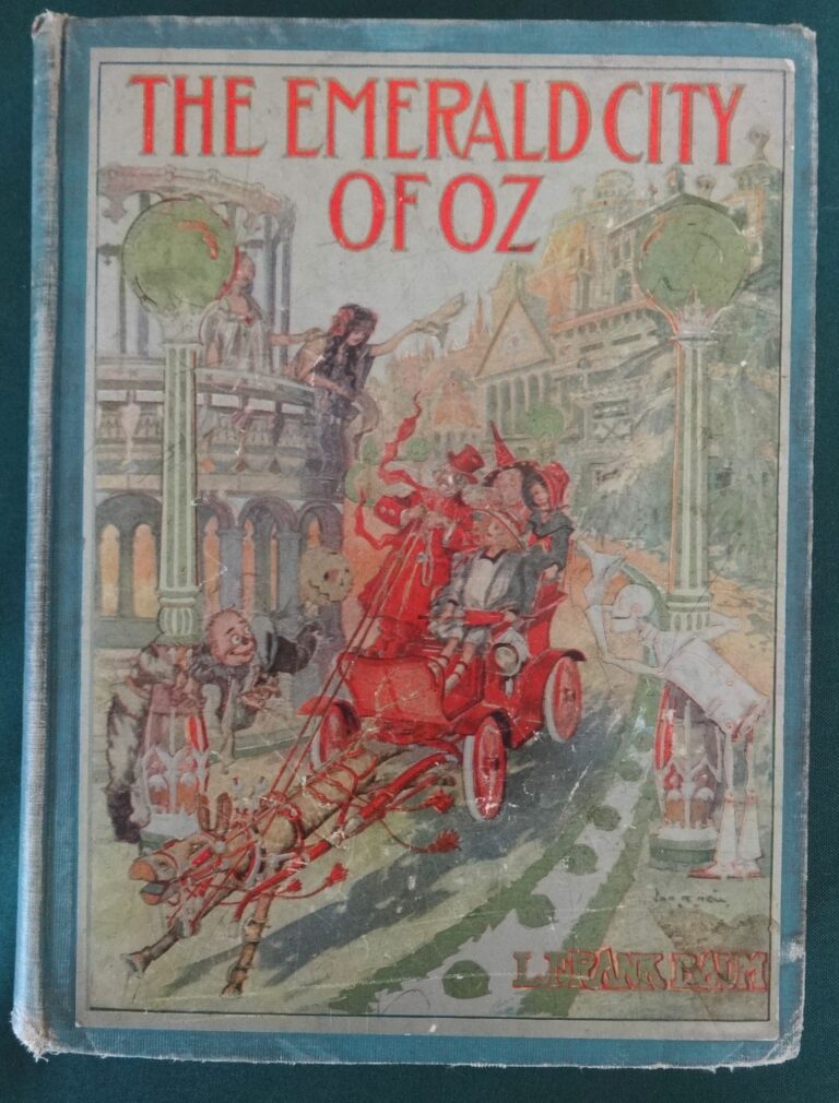 Emerald City of Oz book 1st edition 1910