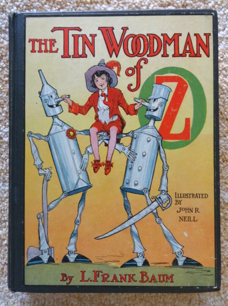 Tin Woodman of oz book l frank baum color plates