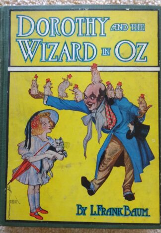 Dorothy and the wizard in oz book l frank baum color plates