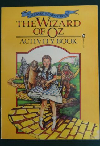 Wizard of Oz Activity Book 1987
